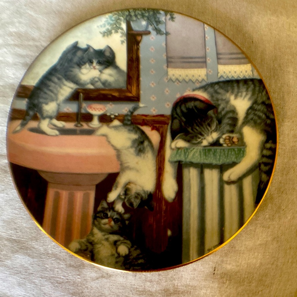 Vintage Mischief Makers by G Gerardi from Country Kittens collection # 39